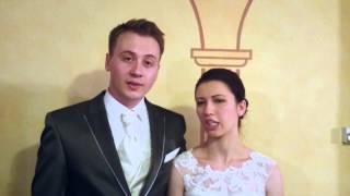 Tamada Georg, Sänger Kirill und Sängerin Olga von Hanna und Eduard