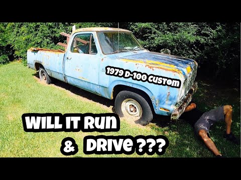 1979 Dodge D-100 Custom Will It Run & Drive? Doubt It.....