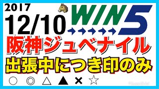 【WIN5】2017/12/10 競馬 予想 阪神ジュベナイルフィリーズで初のオルフェーヴル産駒G1勝利なるか!?