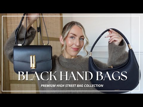 BLACK HANDBAG COLLECTION| PREMIUM HIGH STREET| Katie Peake