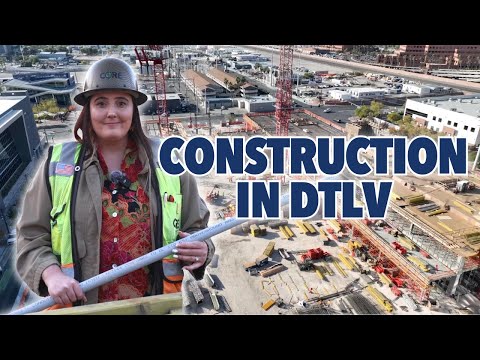 Massive New Construction in Downtown Las Vegas