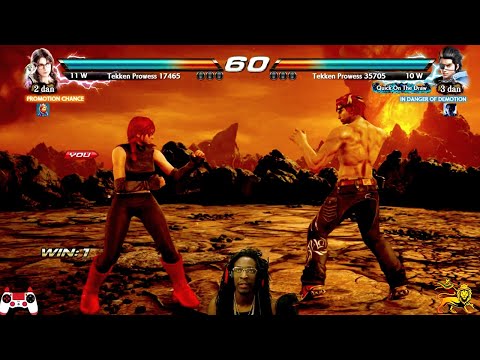 RONDA ROUSEY ROUNDHOUSE... SAY THAT 5 TIMES FAST! HWOARANG VS JULIA TEKKEN 7 HARDEST CPU (HANDCAM)