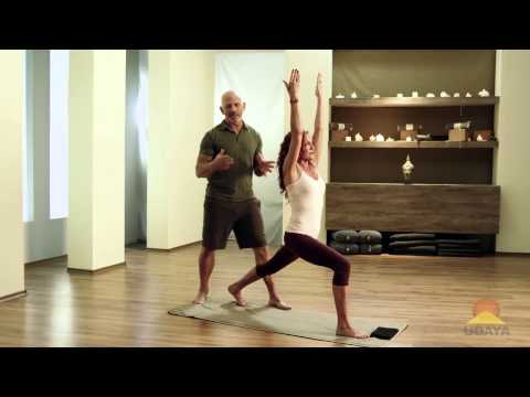 Yoga Warrior 365 with Rudy Mettia, Crescent Pose  I  UDAYA.com