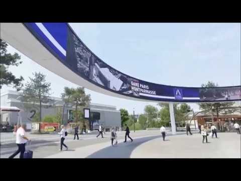 Installation écran géant LED Pekason