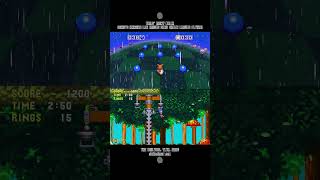 TAILS' RAINY WALK! SONIC'S HANGING LEG RAISES SEND GREEN LEAVES FLYING! #shorts #sonicshorts