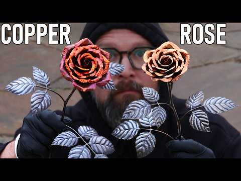 Making a Copper Rose with No Experience