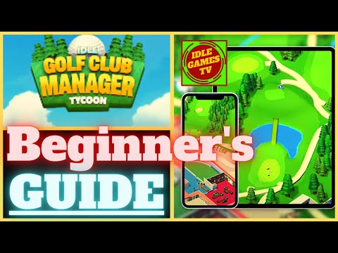 EXPLORE Idle Golf Club Manager Tycoon, beginner tips and tricks, guide, game review, gameplay - YouTube