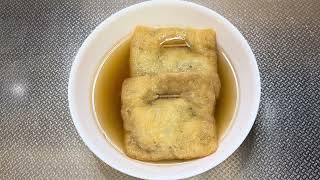油あげとしゅうまい、レタスの時短料理