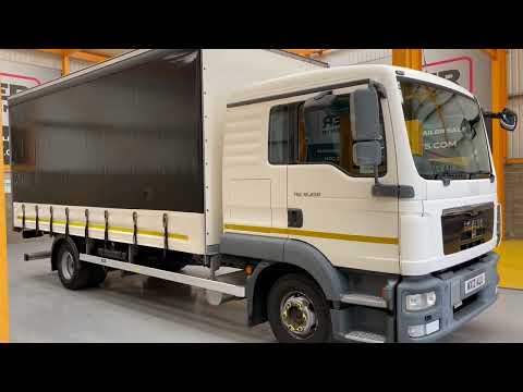 New In Stocklist For Sale: MAN TGL Eu5 12.250 DRAWBAR SPEC 12 TONNE CURTAINSIDER – 2012 – MX12 AUU