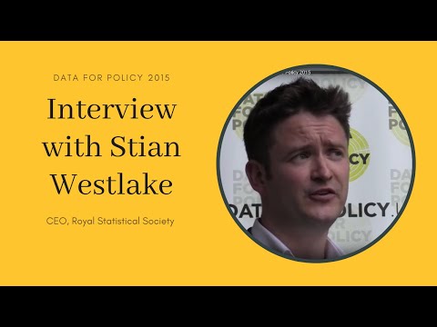 #DataforPolicy2015 - Interview with Stian Westlake, CEO, Royal Statistical Society