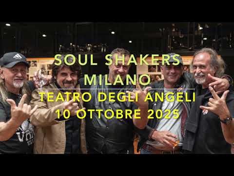 SOUL SHAKERS ROCK BAND MILANO 10 OTTOBRE 2025