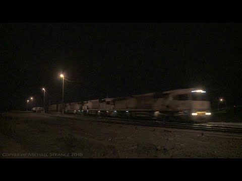 Aurizon MP1 Melbourne to Perth Freight Train - PoathTV Australian Railways