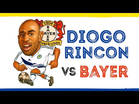 Diogo Rincon vs Bayer Leverkusen. Dynamo-Bayer 2004