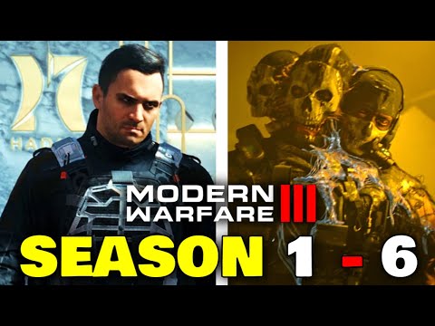 ALL Modern Warfare 3 Cutscenes (Seasons 1-6) Warzone & COD MW3 Seasonal Cutscenes lack of a story 🤦