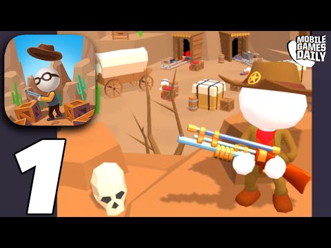 Western Sniper: Wild West FPS - Gameplay Part 1 (iOS, Android) - YouTube