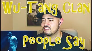 Wu Tang Clan - People Say ft  Redman Reaction