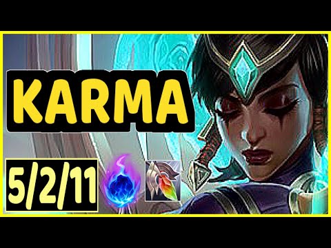 KARMA VS POPPY - 5/2/11 KDA SUPPORT GAMEPLAY
