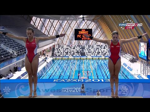 Women's 10m Synchro Final Diving World cup 2013 Kazan