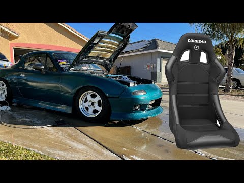 BEST BUDGET MIATA SEAT (Corbeau Forza)