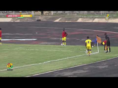 Legon Cities 0 : 1 Medeama SC  -  betPawa Premier League Highlights
