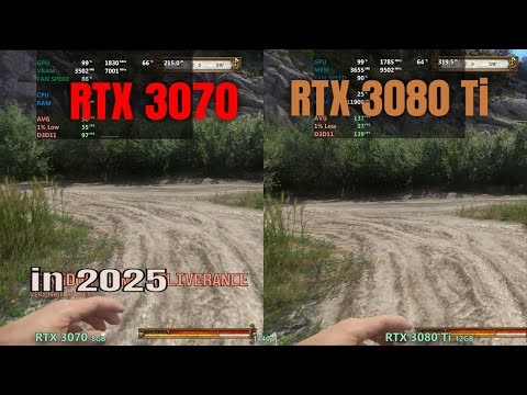 RTX  3070 vs RTX 3080 Ti in 2025