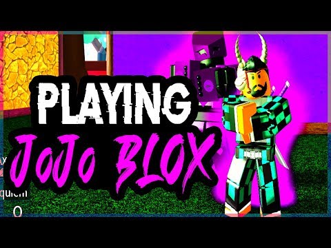 Playing JoJo Blox For The First Time | JoJo Bizarre Adventure in Roblox | iBeMaine