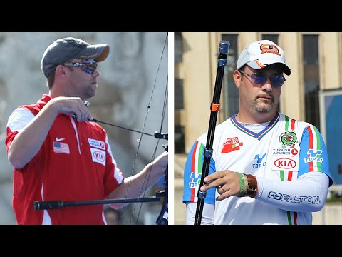 Braden Gellenthien v Sergio Pagni – compound men's semifinal | Paris 2013 Archery World Cup Final