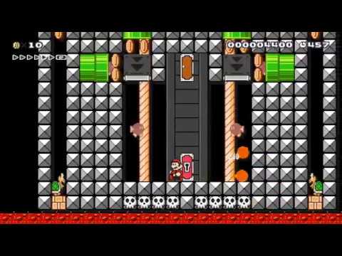 Super Mario Maker Levels: "P-Switch Triggers"