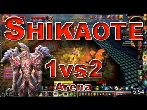 ✔ Shikaote - "1vs2 Arena Fury Warrior" Mists of Pandaria World of Warcraft