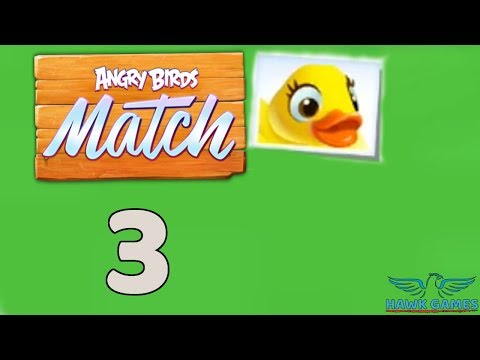 Angry Birds Match 💗 Valentine's Event Sugar Dig Level 3 - Walkthrough, No Boosters