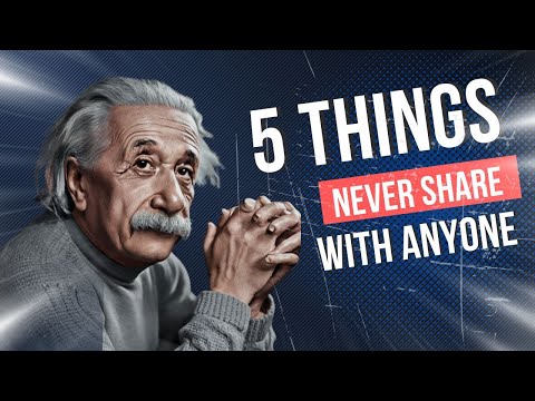 Five Things Never Share With Anyone | Inspirational Quotes | Motivational Quotes  |  English Story