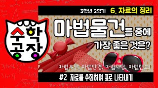 초등수학 3학년 2학기 6단원_자료의 정리_② 자료를 수집하여 표로 나타내기