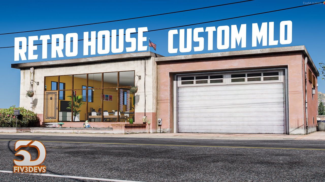  [MLO][PAID] Retro House - Paleto Bay - Fiv3Devs thumbnail 2