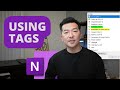How to use TAGs in Microsoft OneNote