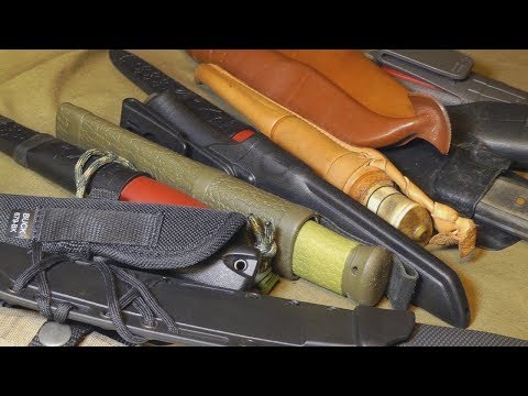 Все мои ножи с фиксированный клинком (нескладные) - большой обзор!