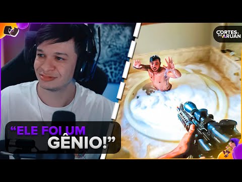 ARUAN REAGE: ELE MITOU SE ESCONDENDO AQUI DE MIM (RENATO GARCIA) - Cortes do Aruan