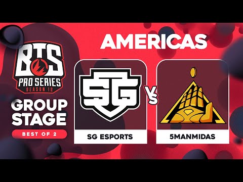 SG esports vs 5ManMidas Game 1 - BTS Pro Series 12 AM: Groups w/ Kmart & ET