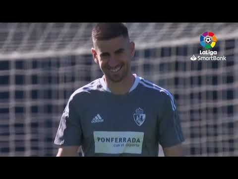 Calentamiento SD Amorebieta vs SD Ponferradina