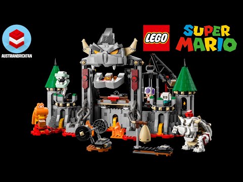 Vidéo LEGO Super Mario 71423 : Ensemble d’extension Bataille au château de Bowser Skelet