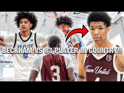 BECKHAM BLACK VS #3 CJ ROSSER WAS CINEMA! Beckham plays BEST game of PEACH JAM