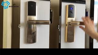 A open way of hotel wireless lock