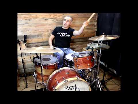 Sweet Child O' Mine - Gun's 'n 'Roses - Steeldrum hybrid drumset.