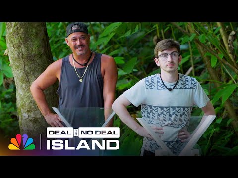 Aron Gets Sabotaged in the Banker's Most Difficult Challenge Yet | Deal or No Deal Island | NBC