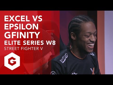 SFV: EXCEL VS EPSILON FULL MATCH (G2W8 - GFINITY ELITE SERIES SEASON 1)