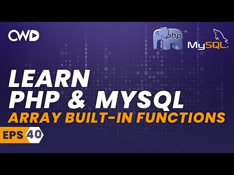 Array Built In Functions | PHP for beginners | Learn PHP | PHP Programming | Learn PHP in 2020