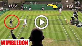 Andy Murray caught in controversial ball boy incident at Wimbledon 2022