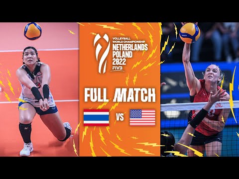 🇹🇭 Thailand vs. 🇺🇸 USA - Full Match | Women’s World Championship 2022