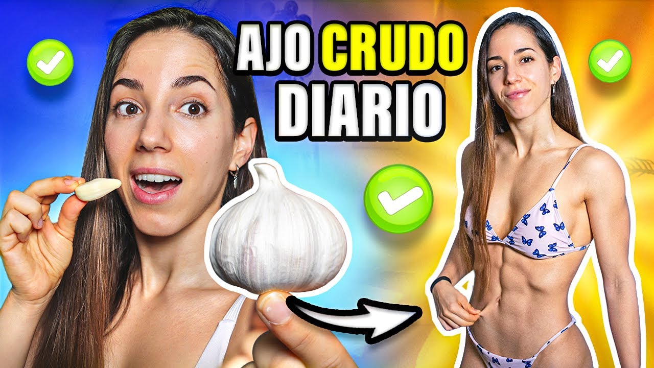 5 Beneficios Del AJO Crudo Para PERDER GRASA