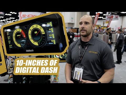 New 10-inch Digital Dash from Haltech uC-10 - PRI Show 2023