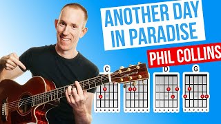 Another Day In Paradise a˜… Phil Collins a˜… Acoustic Guitar Lesson [with PDF]